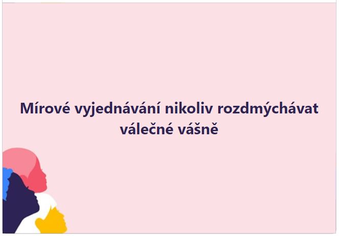 13) Mírové vyjednávání 