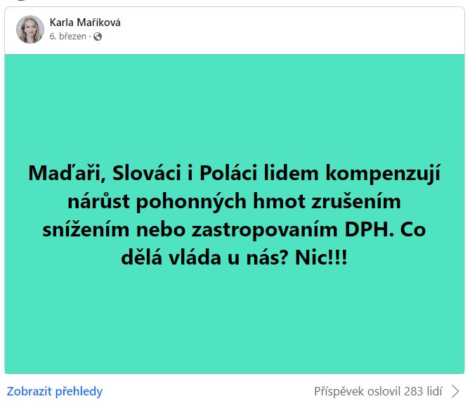 30) Co dělá naše vláda?
