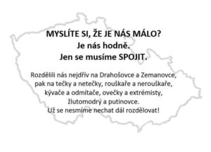43) Myslíte, že je nás málo?