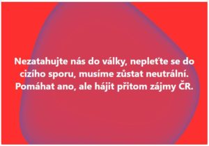 44) Nezatahujte nás do války
