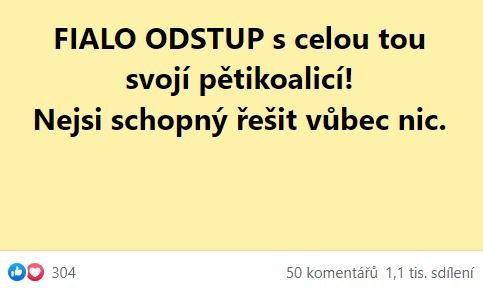 49) Příspěvek Fialo odstup