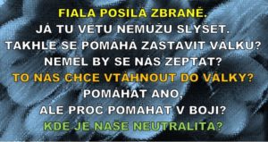 62) Fiala posílá zbraně