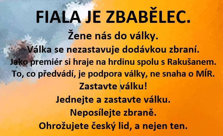 63) Fiala je zbabělec