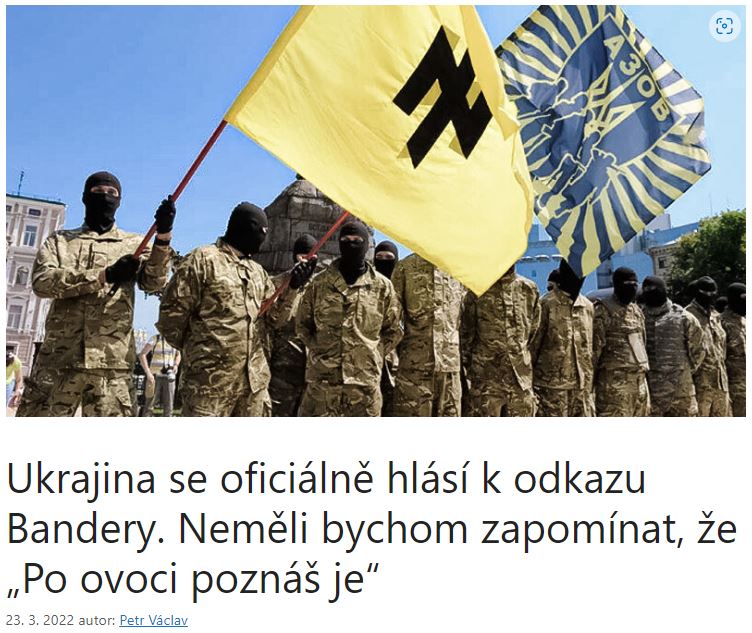 93) Ukrajina a jejich Bandera