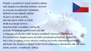 153) Záloha skupiny