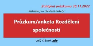 Průzkum Rozdělení společnosti