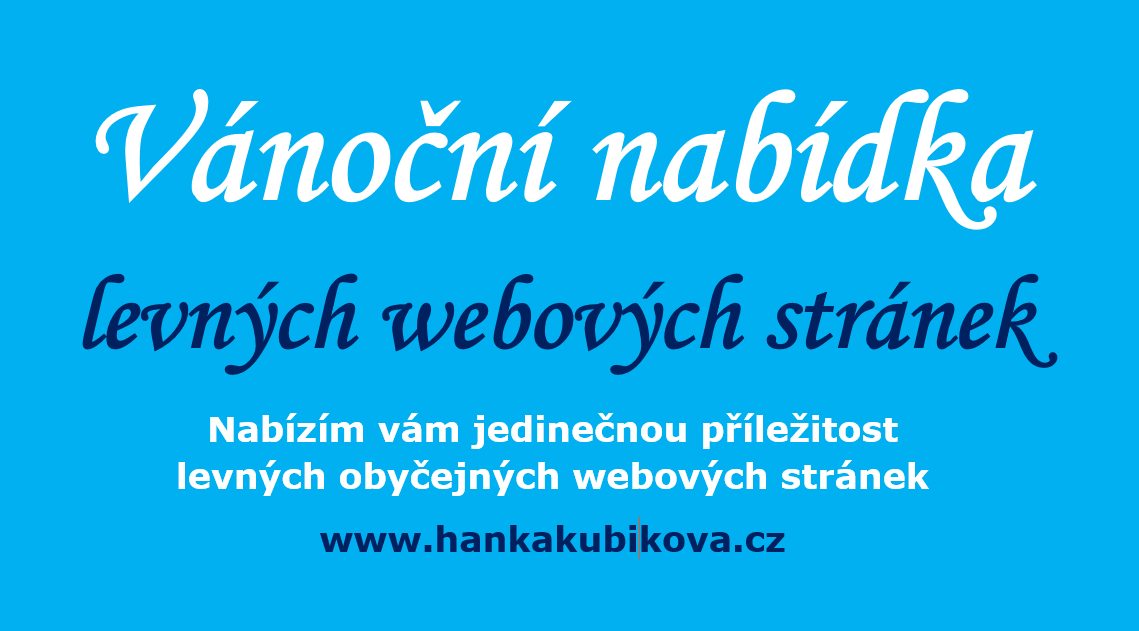 Vánoční nabídka