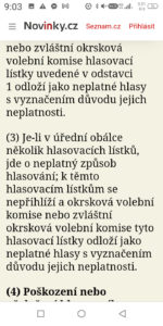 Volbu nevolit, nepodporuju