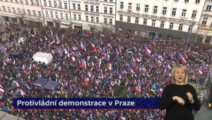 Demošky v médiích