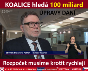 Koalice hledá 100 miliard