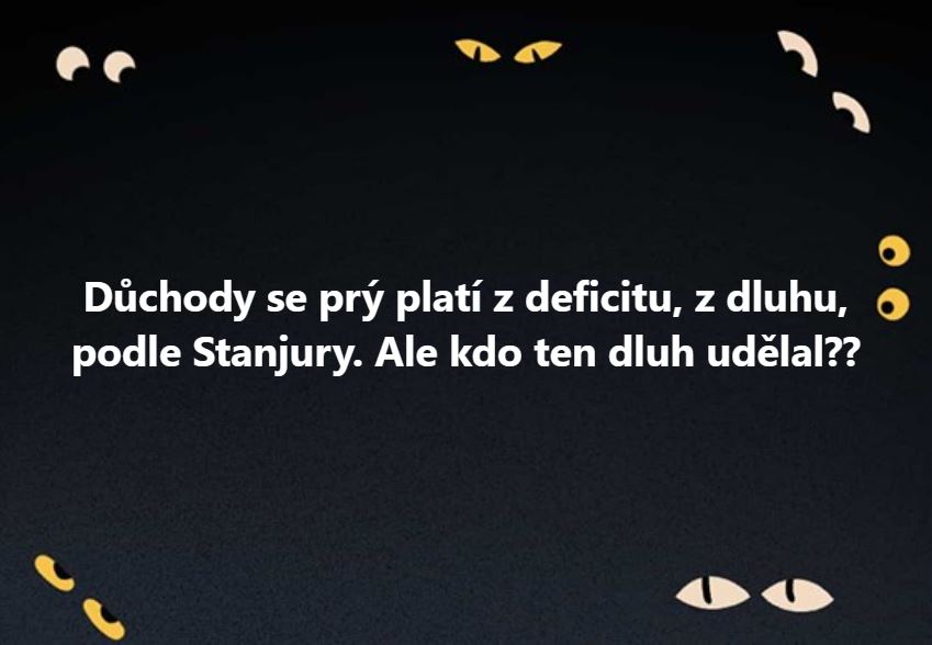 Kdo udělal dluh?