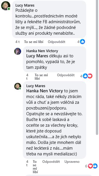 příspěvek reakce